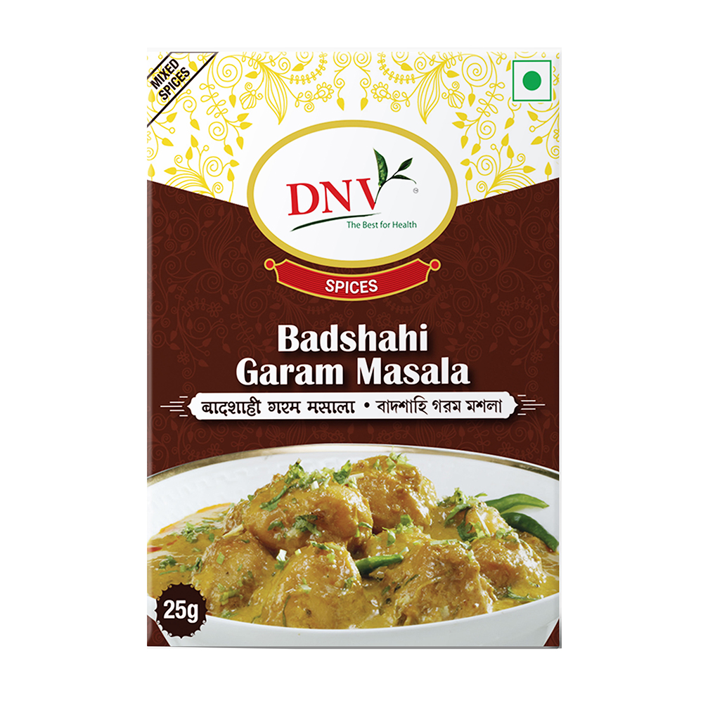DNV Foods Badshahi Garam Masala Box, 25 gm