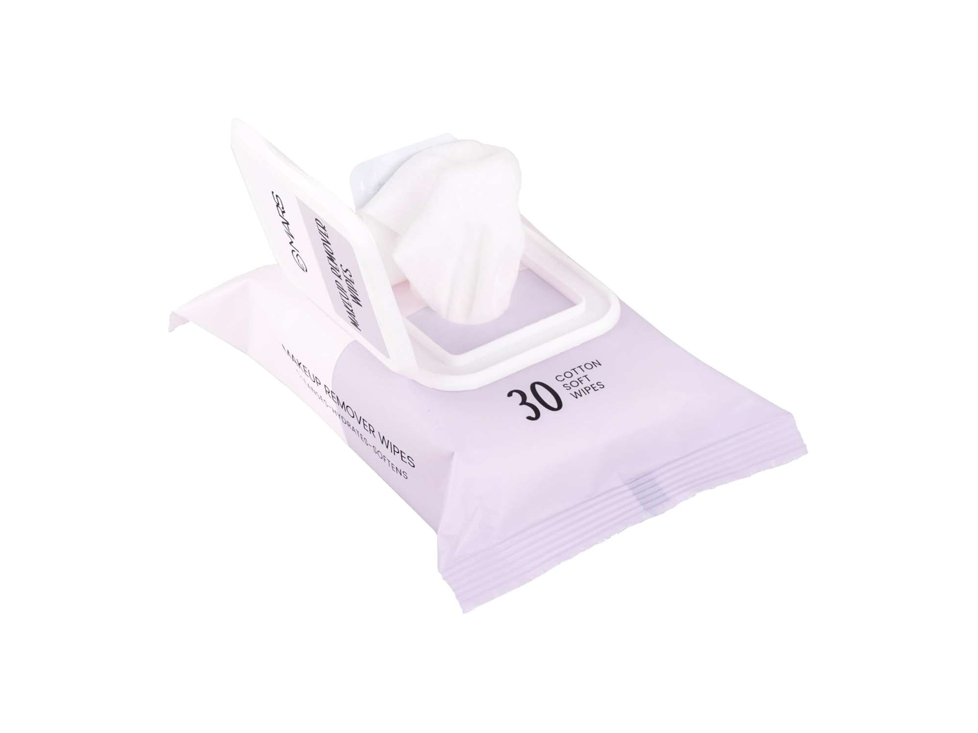 MARS Makeup Remover Wet Wipes for Face, 30 Cotton Soft Wipes, Hydrating & Refreshing, Enriched with Green Tea & Aloe Vera Extract, Soothing view 2