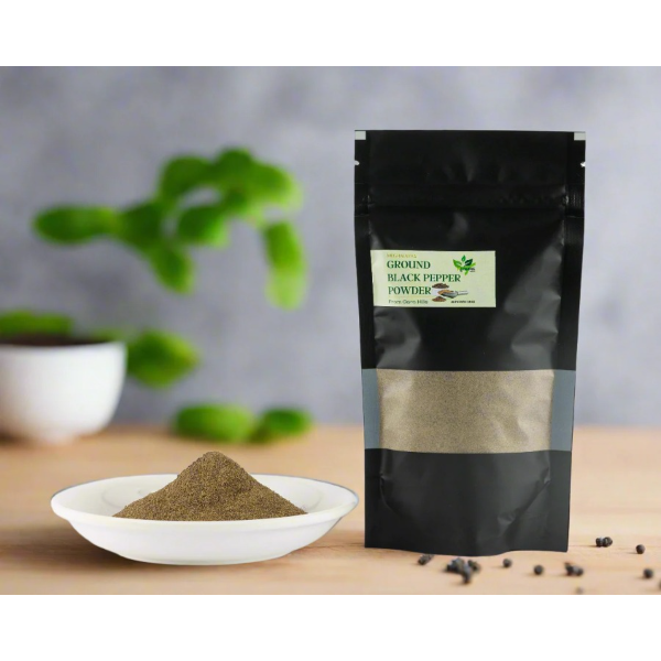Ground Black Pepper Powder | 100% Natural from Meghalaya - 100 gm view 2
