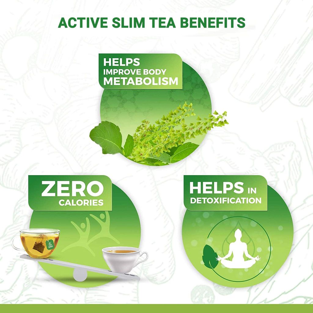KUDOS ACTIVE SLIM TEA - (30 TEA-BAGS OF 2G EACH) view 2