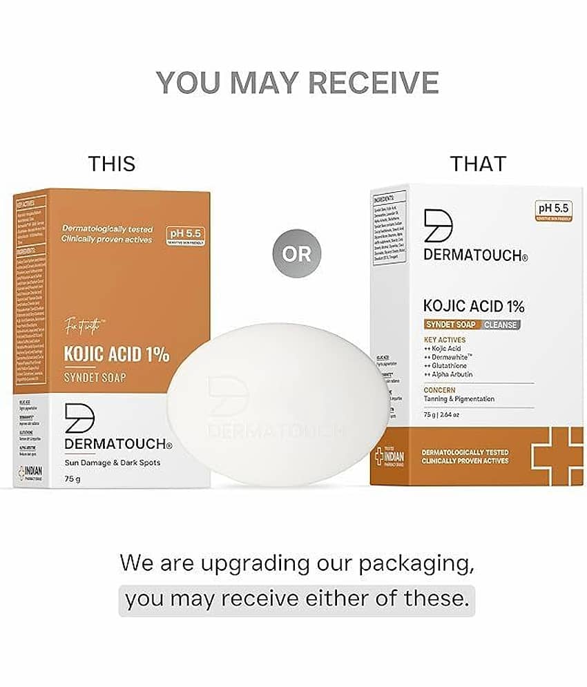 Dermatouch Skin Whitening Soap for All Skin Type ( Pack of 6 ) view 2