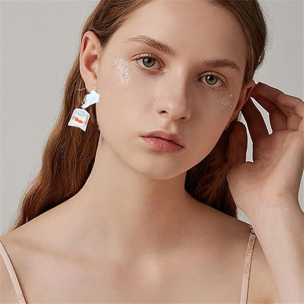 Unique and Creative Goldfish Bag Earrings, the Perfect Gift for Fish Lovers view 2