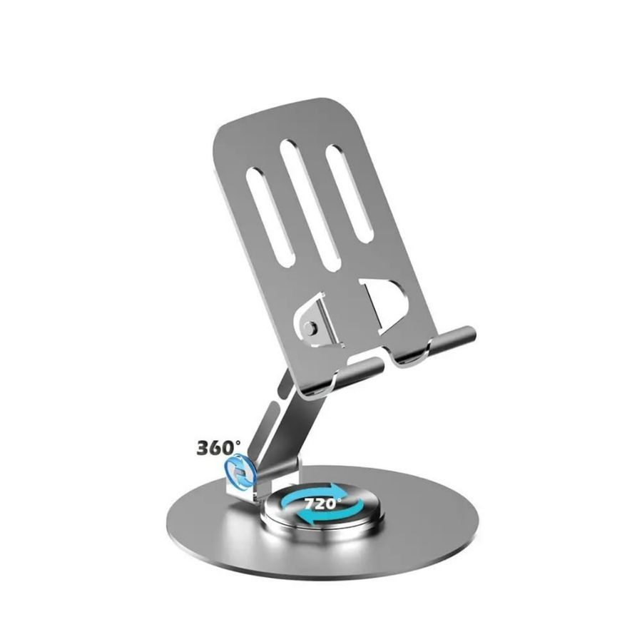 Metal Swivel Stand for Mobile Phone and Tablet view 2