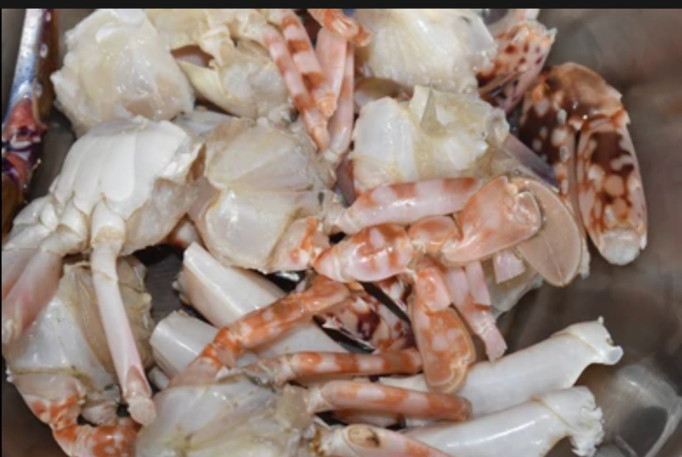 Red Sea Crabs-Whole Cleaned - 250gms (After Cleaning) view 2