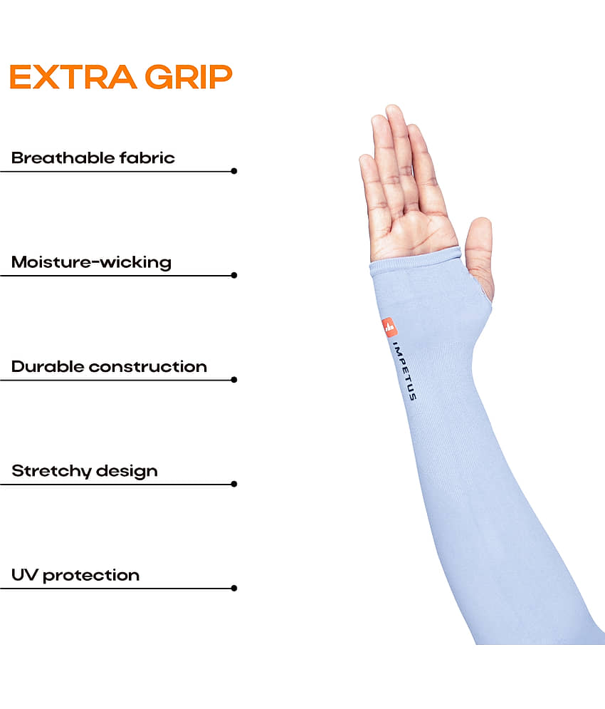 Impetus Grey Solid Riding Sleeves ( Single Set ) view 2