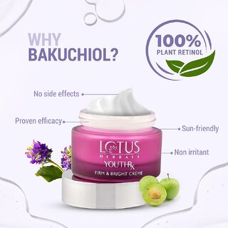 Lotus Herbals Youthrx Firm Bright Night CreamBakuchiol Retinol Vitamin CAnti Ageing Brightening50G( Pack Of 2 view 2