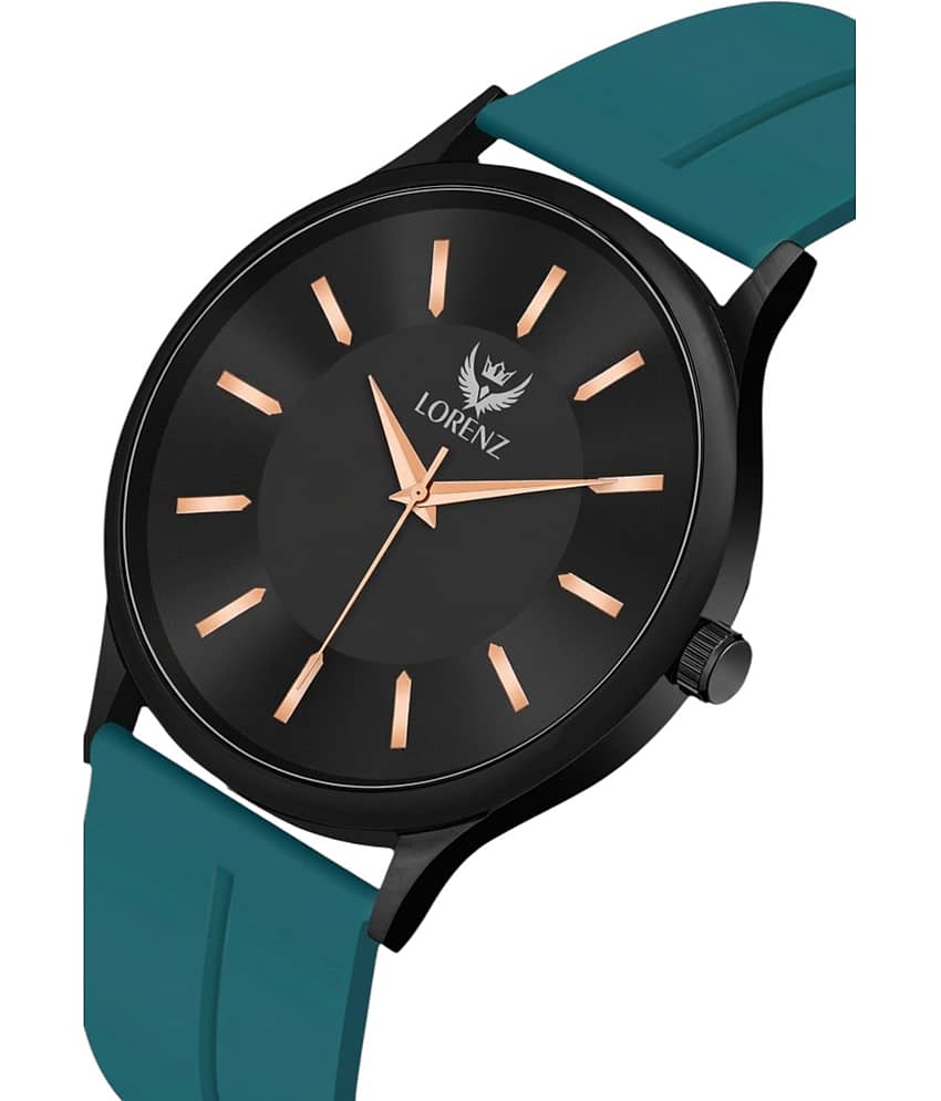 Lorenz Blue Silicon Analog Men's Watch view 2