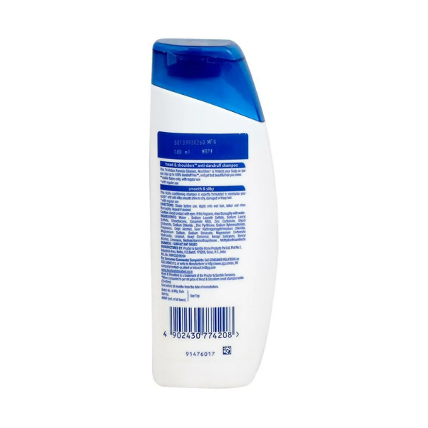 Head & Shoulder Shampoo 180 Ml view 2