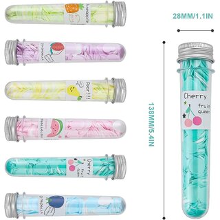 Paper Soap Sheets for Travel, Safe Effective, Pocket Size Paper Soap for Kids Adults, Cute Flower Design Tube, 1 Pcs view 2