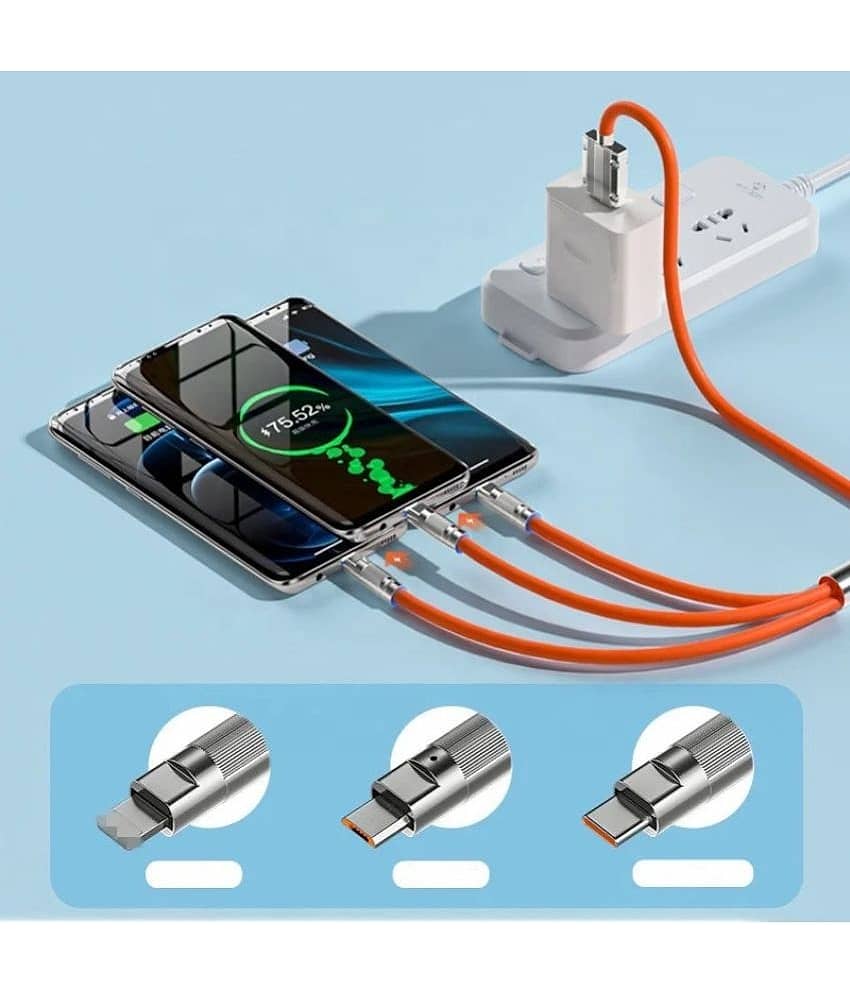 Life Like 3 in Cable 5.4A Wall Charger view 2