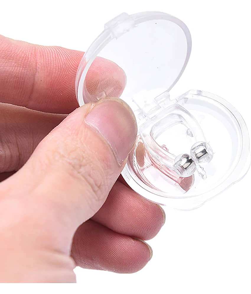 Aefsatm Anti Snoring Devices for Men and Women Soft Silicon Nose Clip for Free Sleep view 2