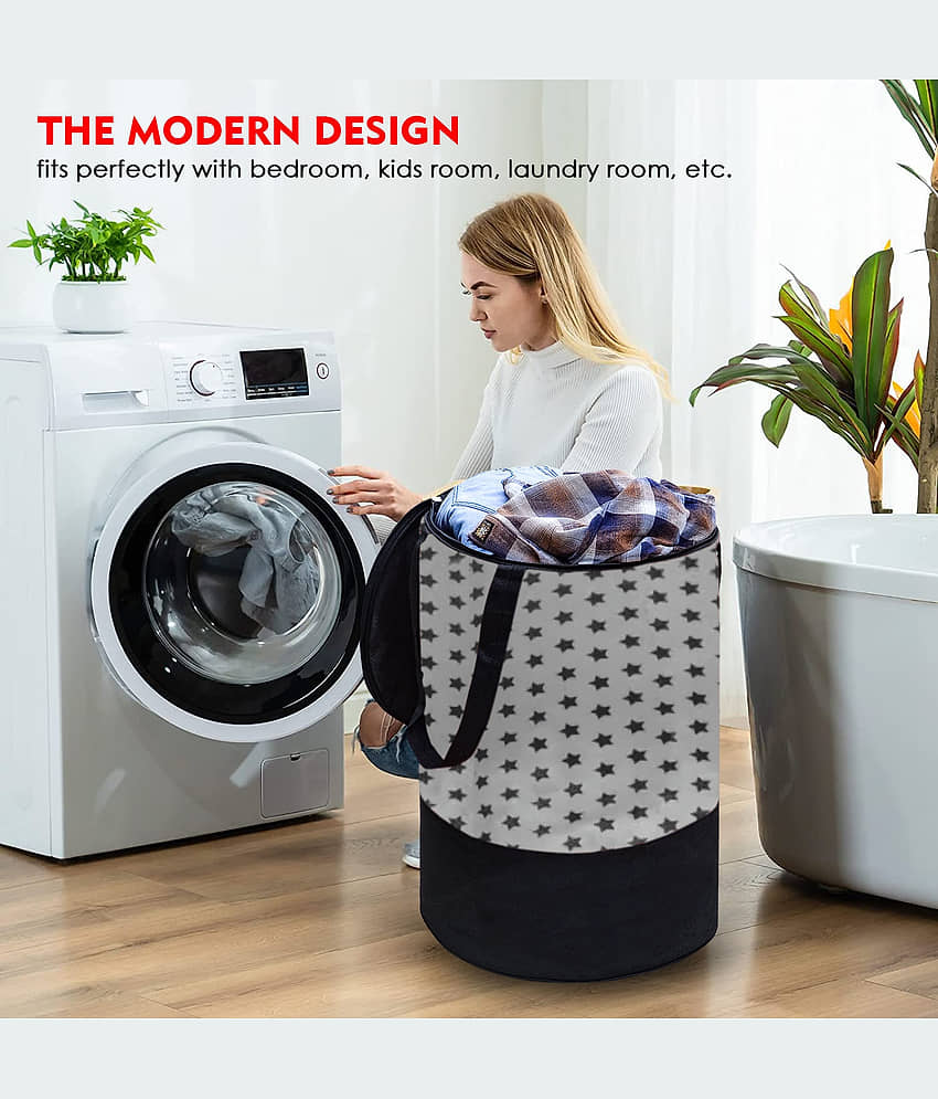SH NASIMA Grey Laundry Bag view 2