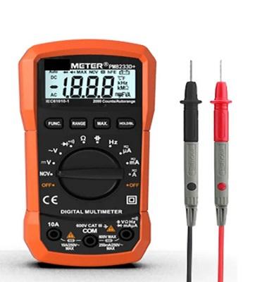 Digital Multimeter Continuity tests with NCV and Overload protection view 2