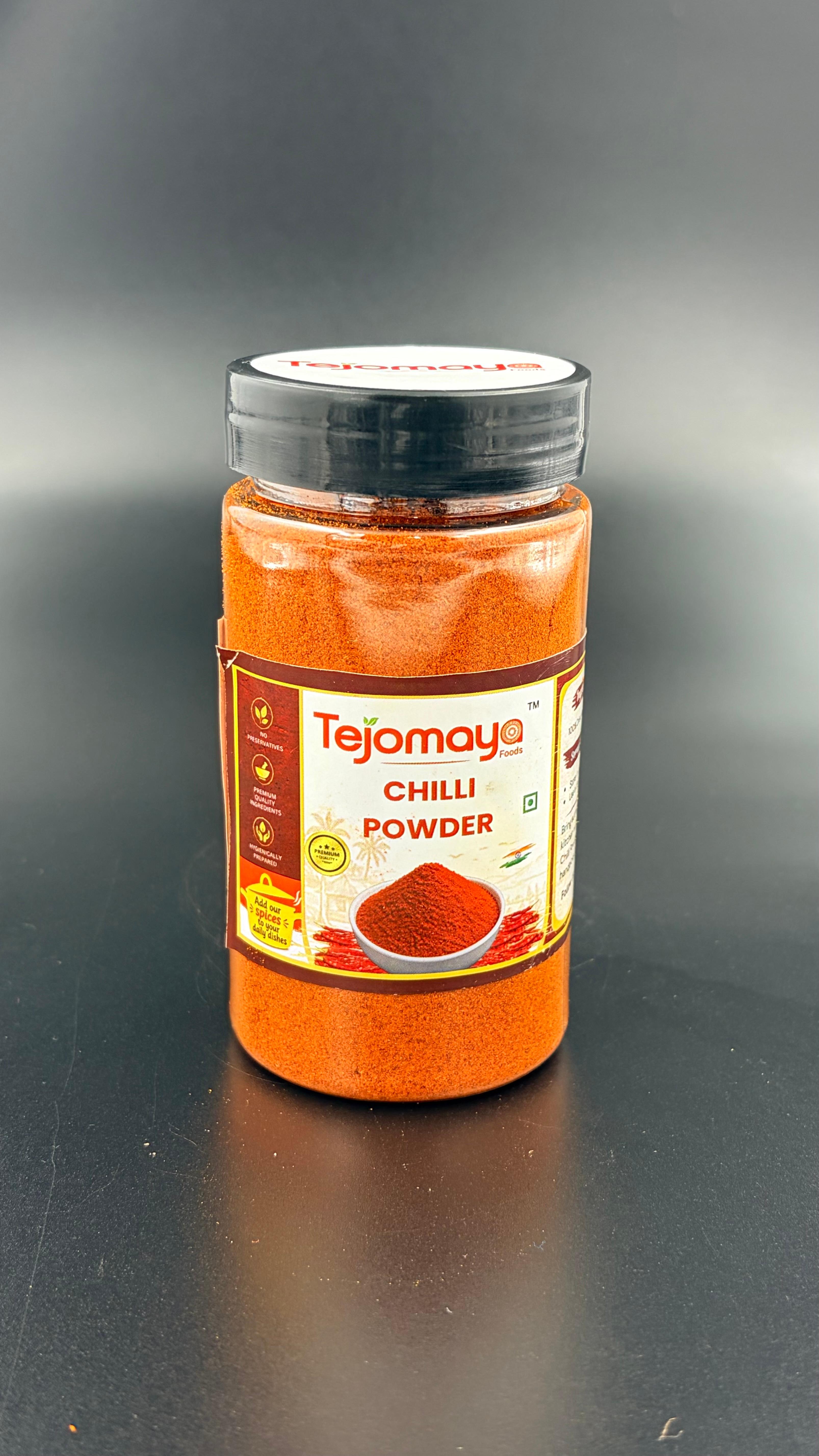 Tejomaya Pure Red Chilli Powder 125g view 2