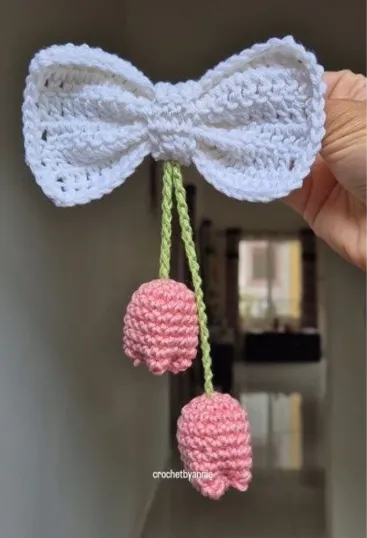 Crochet Hairclip