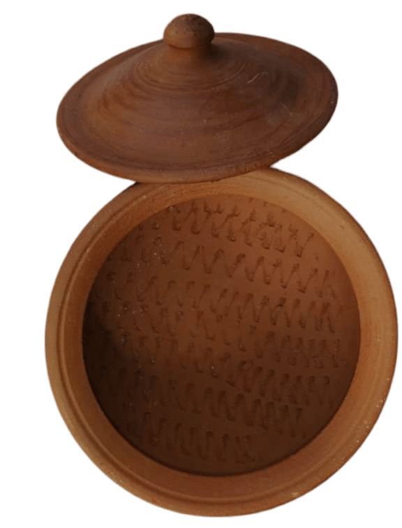 Terracotta Dhal Curry Pot (Cook up to 1KG) view 2