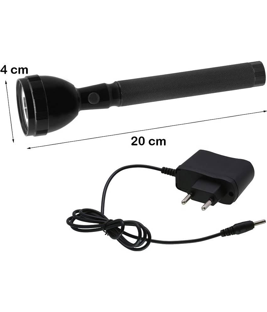 SJ 5W Flashlight Torch Rechargeable - Pack of 1 view 2
