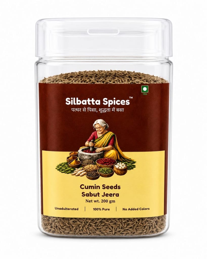 Silbatta Spices Cumin Seeds | Sabut Jeera