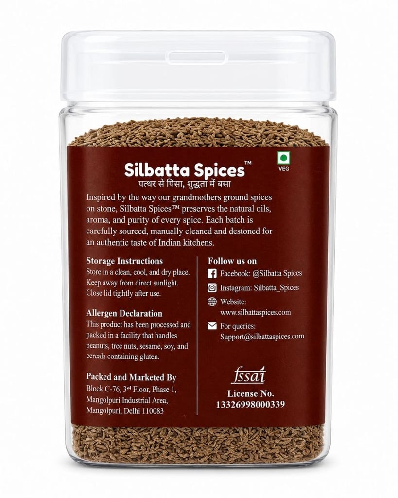 Silbatta Spices Cumin Seeds | Sabut Jeera view 2