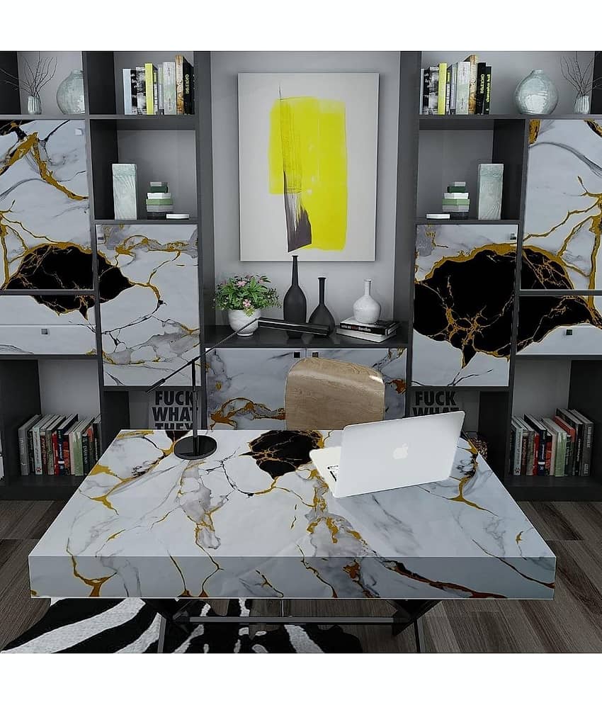 sekhmet Abstract Wallpaper ( 60 x 200 ) cm ( Pack of 1 ) view 2