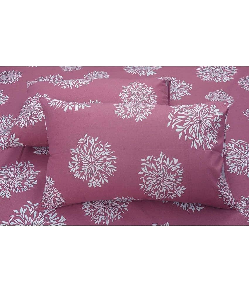 HIDECOR - Pack of 2 Microfibre Polka Dots Standard Size Pillow Cover ( 68.58 cm(27) x 43.18 cm(17) ) - Pink view 2