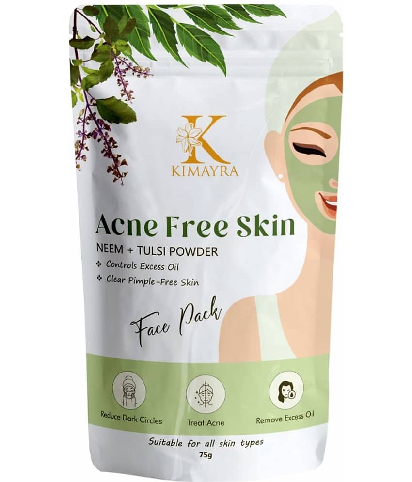 NEEM+TULSI FACE PACK POWDER & ROSE WATER SPRAY SKINCARE COMBO FOR ACNE FREE SKIN view 2