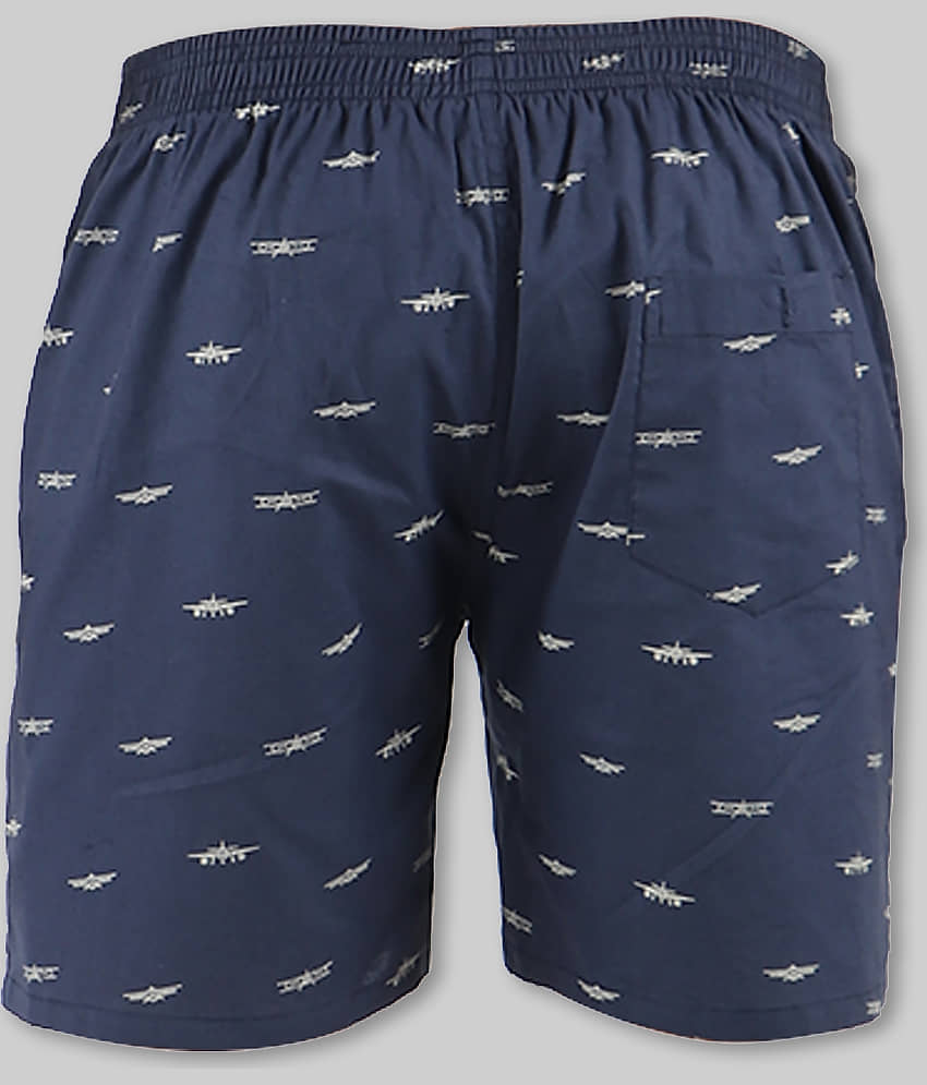 Supersquad Pack of 1 Cotton Boxers For Men's ( Dark Green ) view 2