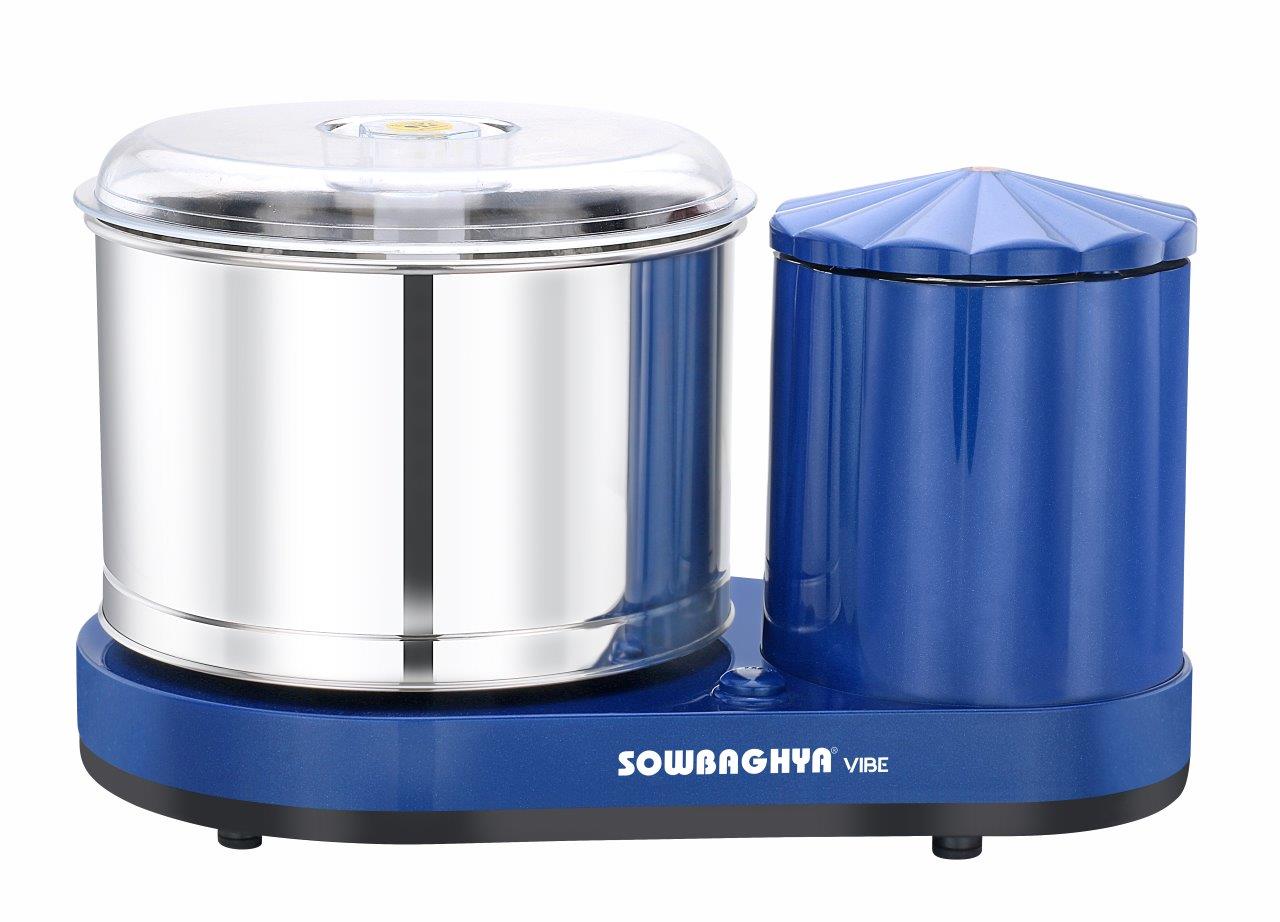 2 Ltr. - VIBE Table Top Wet Grinder - Blue