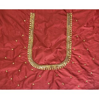 OMSAIFAB Cotton Silk Self Design Blouse Material view 2