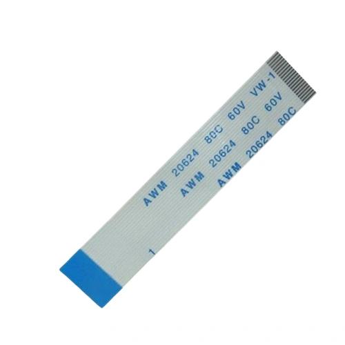 20 Pin 0.5mm Pitch 100mm Reverse Side Connection FFC Ribbon Flexible Flat Cable view 2