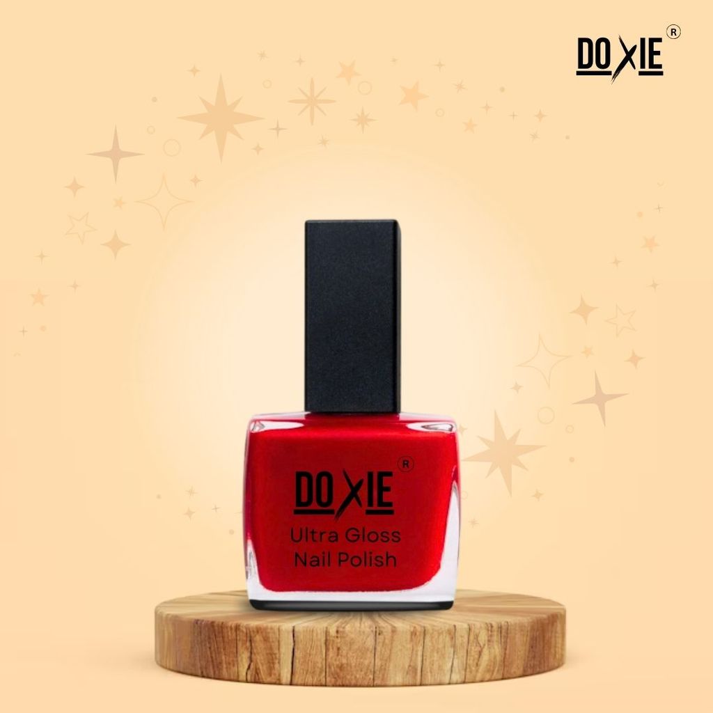 Doxie Nail Paint for Women & Girls|Long-Lasting|Quick-Dry|High-Shine Nail Polish|Chip-Resistant|Vibrant Colors for Salon-Style Finish at Home|10Ml