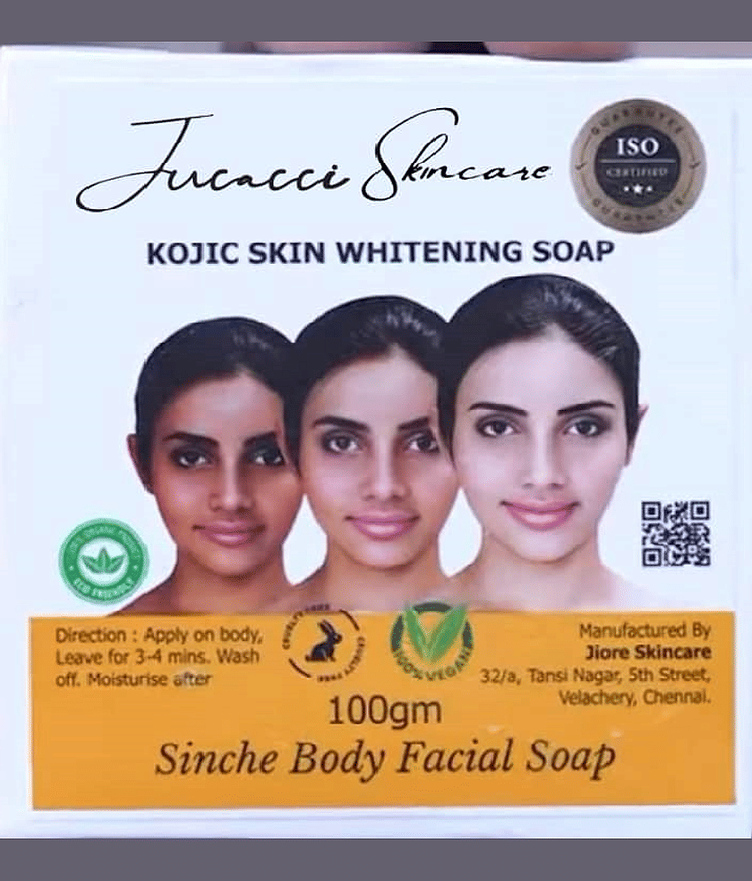 LUCACCI Skin Whitening Soap for All Skin Type ( Pack of 1 )
