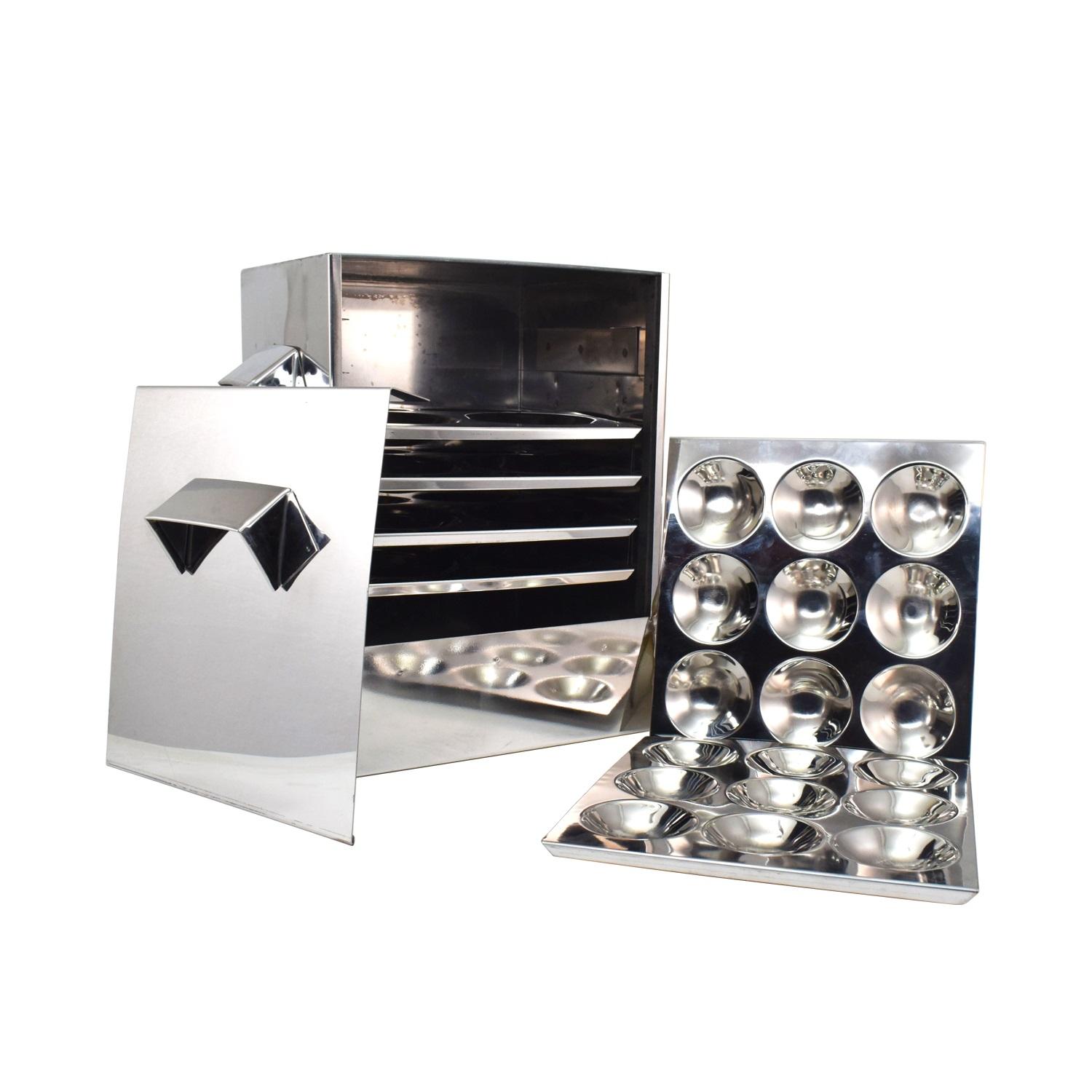 Onions Stainless Steel Cauka/Square/Cubic Idly cooker – FOR HOME USE ONLY view 2