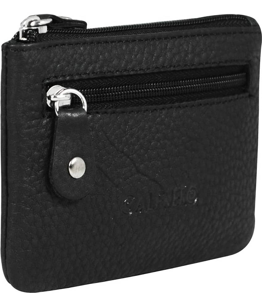 Calfnero Genuine Leather Coin Wallet view 2