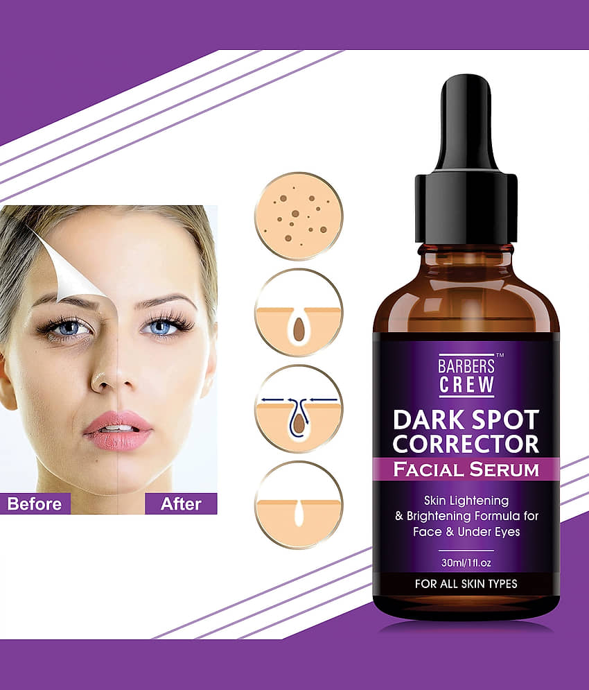 Barbers Crew Face Serum Vitamin C Spot Removal For All Skin Type ( Pack of 1 ) view 2