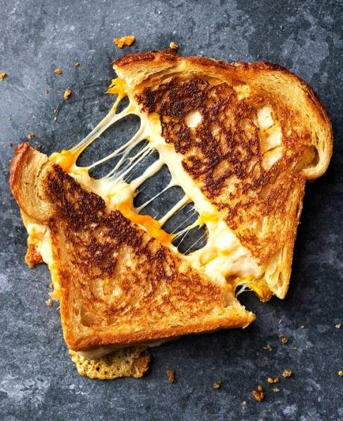 Butter cheese grilled sandwich