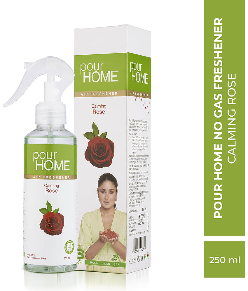 POUR HOME Calming Rose No Gas Room Freshener Spray 250ml( Pack of 1 ) view 2