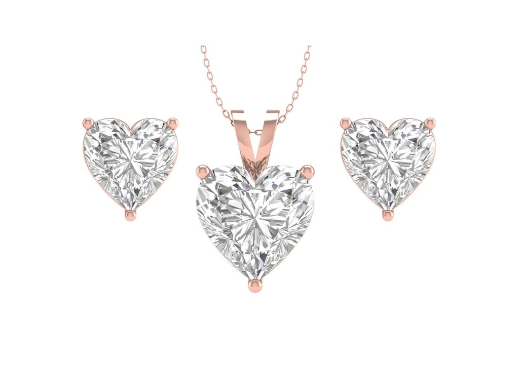 Timeless Heart Solitaire Set view 2