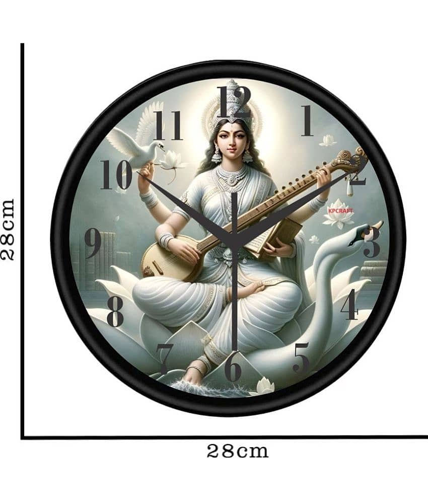 KP CRAFT Circular Analog Wall Clock view 2