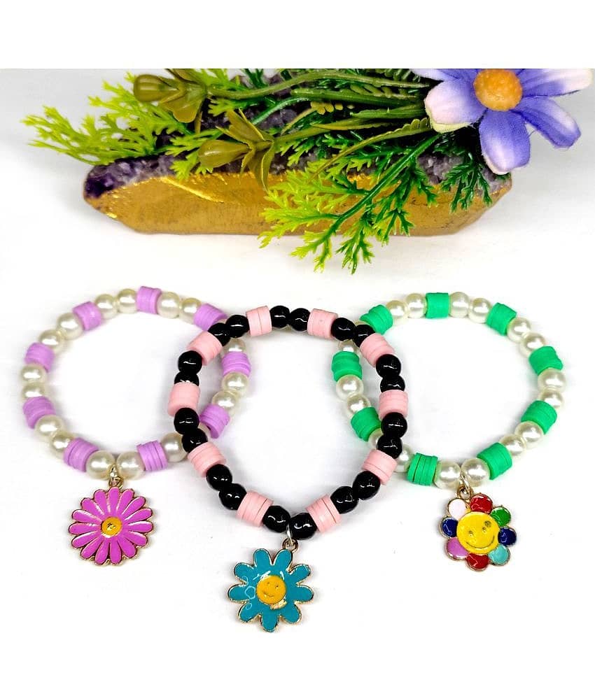 DAIVYA WELLNESS - Multicolor Bracelet ( Pack of 3 ) view 2