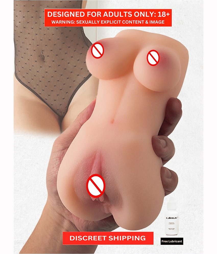 Mini Pocket Pussy Sex Doll for Men with Tight Vagina and Sexy Boobs Realistic Silicone Male Masturbator With Lube view 2