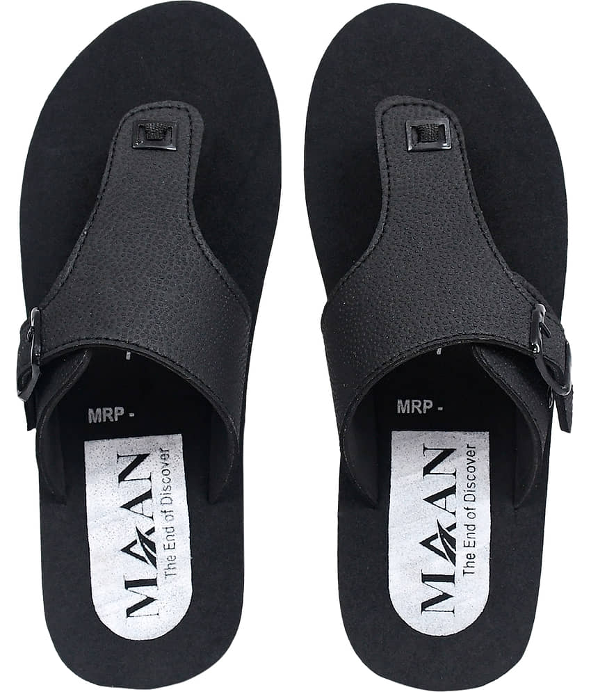 MAAN White Men's Thong Flip Flop view 2