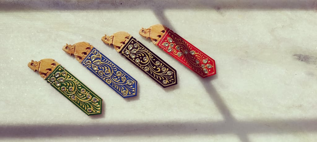 HANPAINTED WOODEN UTENSILS view 2