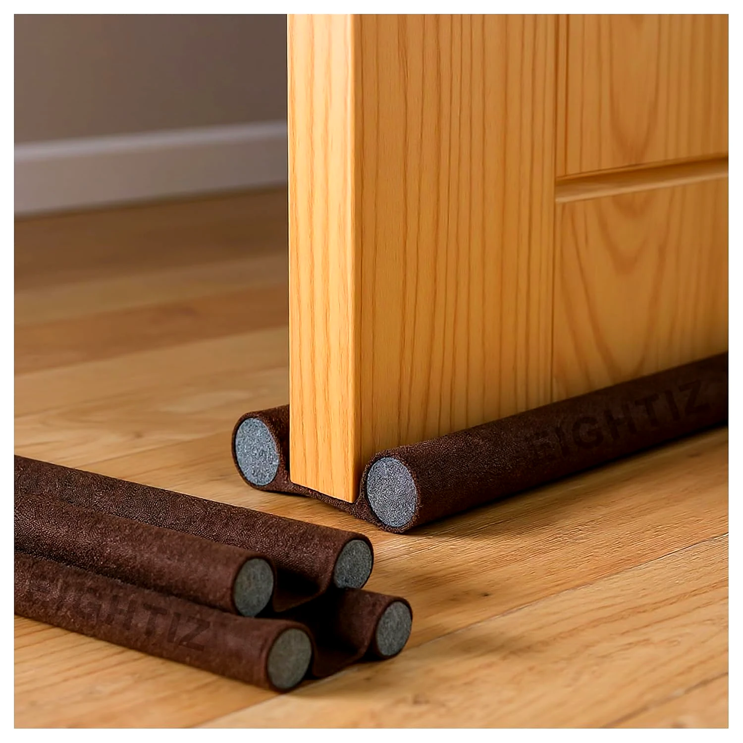 Eightiz Door Guard - Bottom Seal Strip Gap Filler for Doors (colour - multi) by Ruhi Import Store view 2