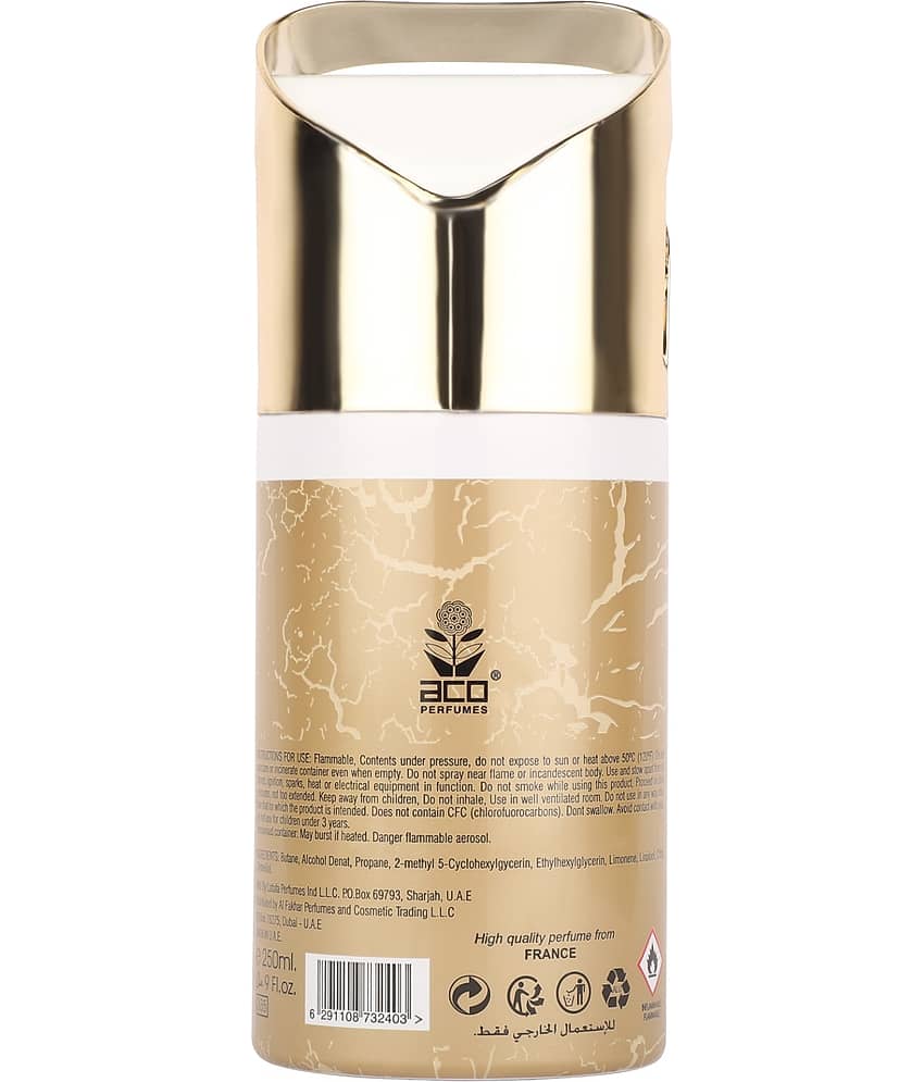 aco perfumes - Coralia Deodorant, Long Lasting Fragranc Perfume Body Spray for Women 250 ml ( Pack of 1 ) view 2