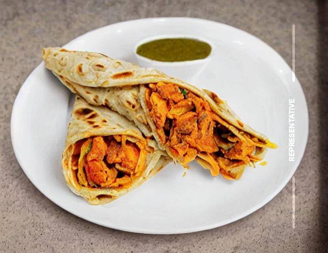 Chicken Kathi Roll