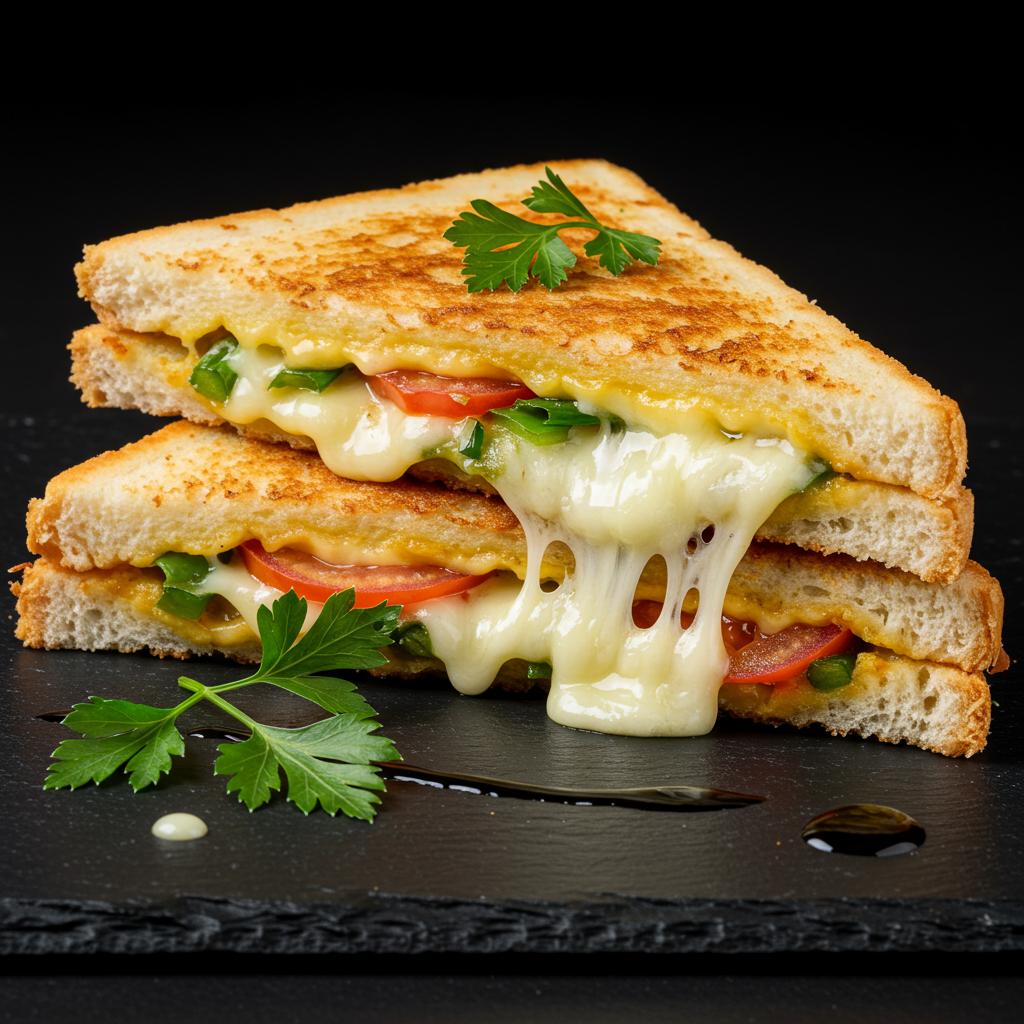 Veg Cheese Grilled Sandwich