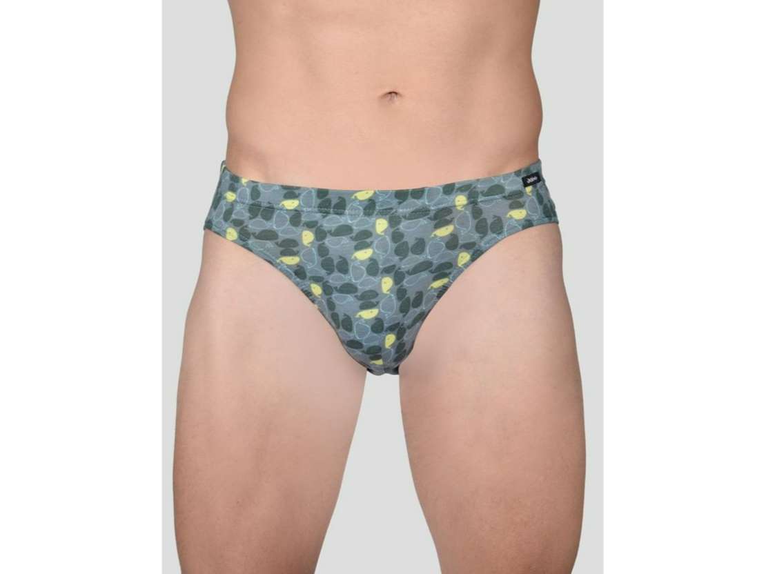 Frenchie Designer 100% Combed Cotton Printed Briefs for Men - Assorted Colours (Pack of 4) - 85 view 2