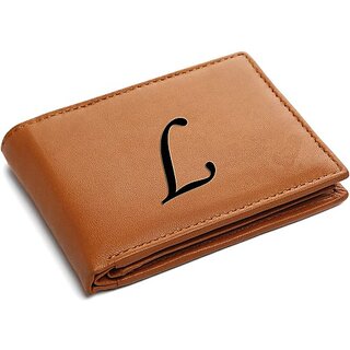 EAGLEBUZZ Men and Women Formal Tan Artificial Leather Wallet (12 Card Slots) view 2