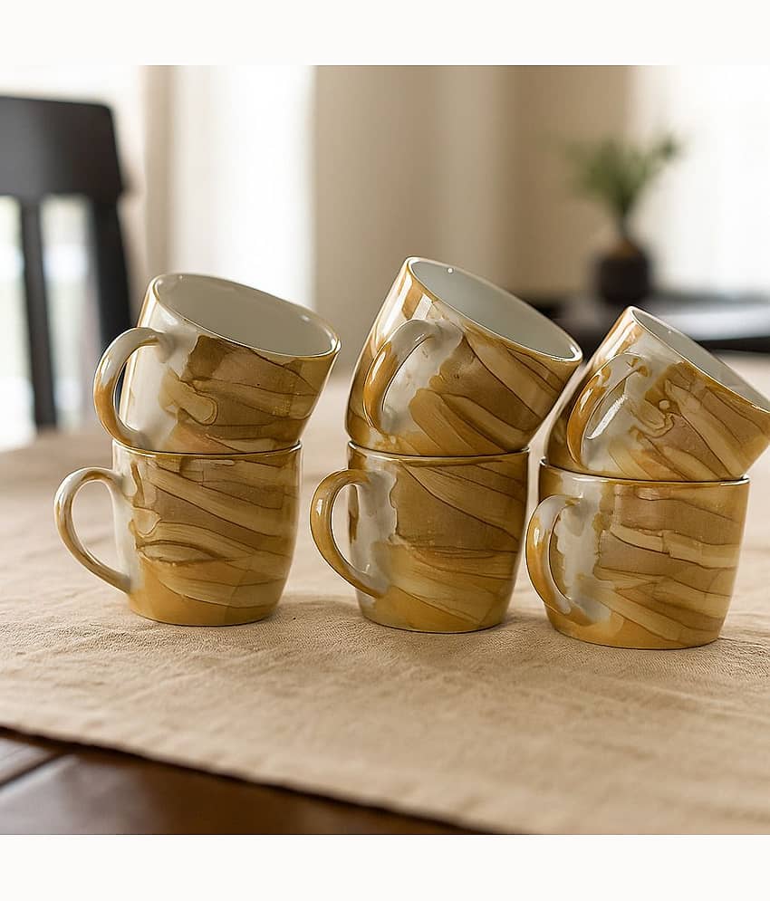 Love Unlimited Solid Bone China Tea Cup 150 ml ( Pack of 6 ) view 2
